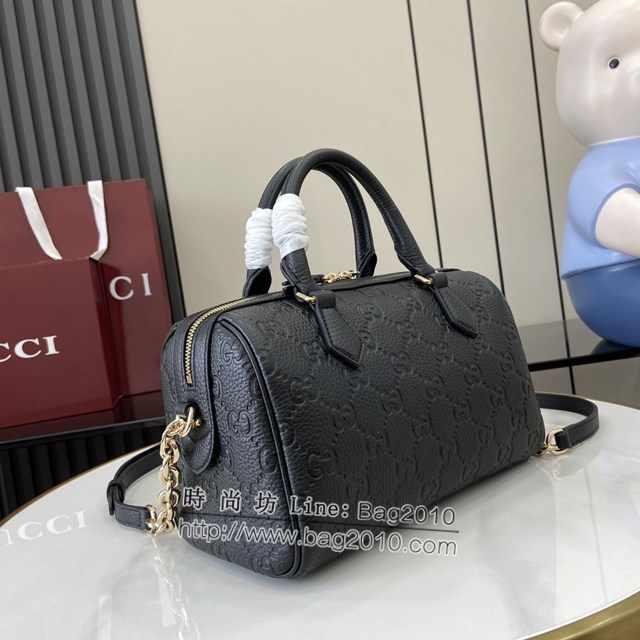Gucci專櫃古馳最新款Emblem系列小號手提包 jh1983型號：815255